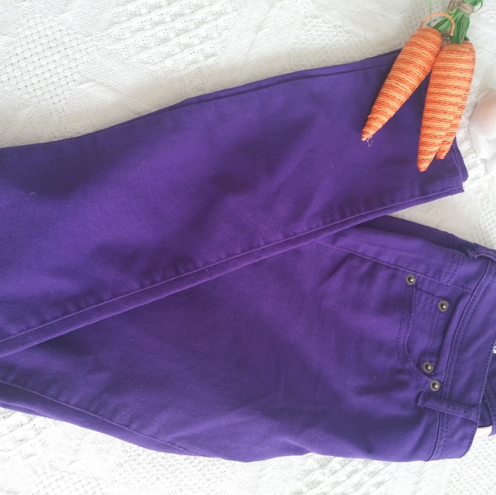 Massimo Purple Skinny Jeans